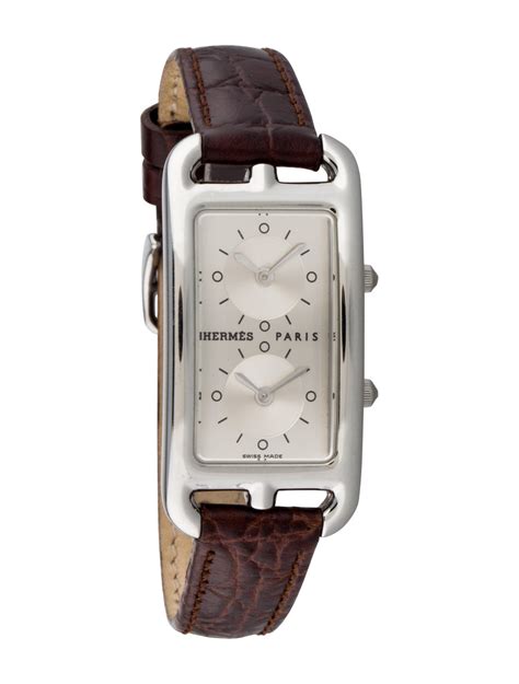 hermes dual time watch|hermes arceau dual time zone.